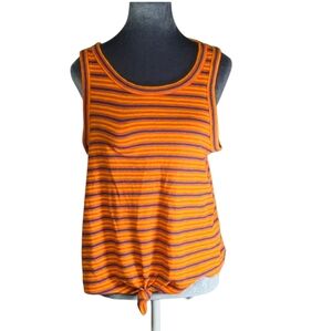 Madewell Audio Knot-Front Tank Top